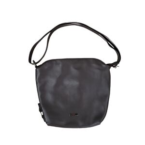 Koltov Dark Brown Vegan Leather Crossbody Shoulder Bag Vintage